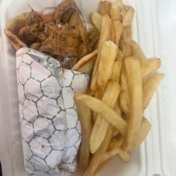 Chicken Gyro with FF