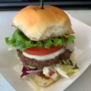 Southwestern Veggie Burger