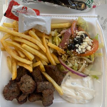 Lamb Gyro Plate