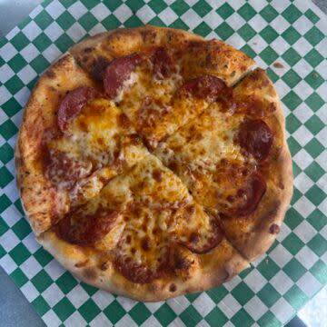8" Cheese or Pepperoni Pizza