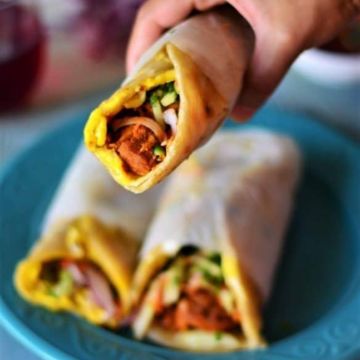 CHICKEN KATI ROLL