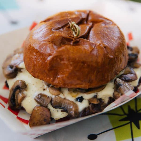 Truffle Mush Smash Burger