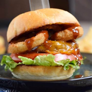 Chipotle BBQ Cheddar Burger