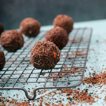 Triple Chocolate Brownie Bombs