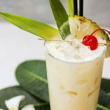 Pinna Colada Slush Drink