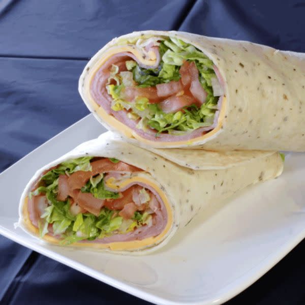 Turkey and cheese Wrap