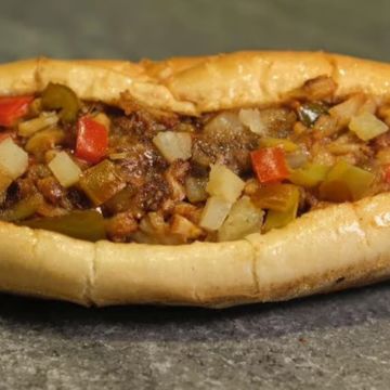 Teriyaki Cauliflower Cheesesteak 