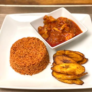 Jollof Rice & Chicken 