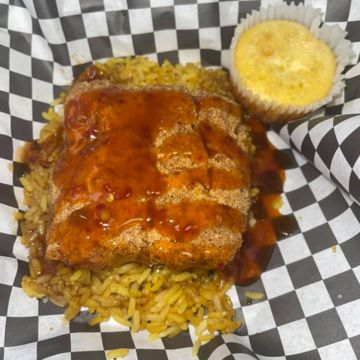 Salmon w/ Rice  