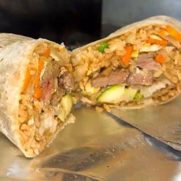 Hibachi Burrito