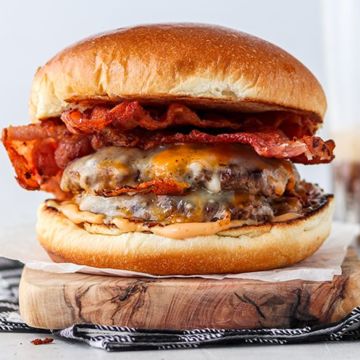 Double Bacon Cheese Burger