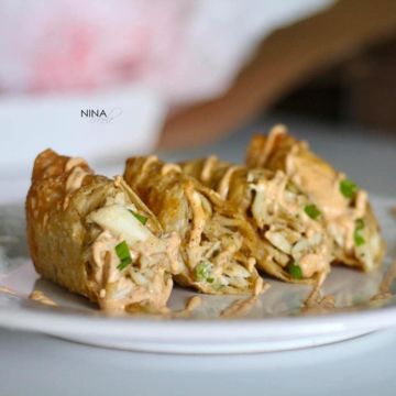 Crab Cake Roll