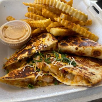Seafood Quesadilla