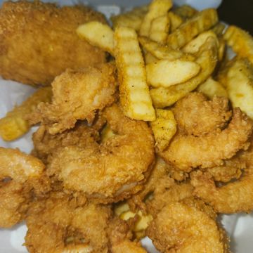 Fried Shrimp Platter 