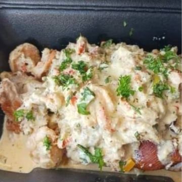 Smoked Turkey Legs - Seafood Sauce