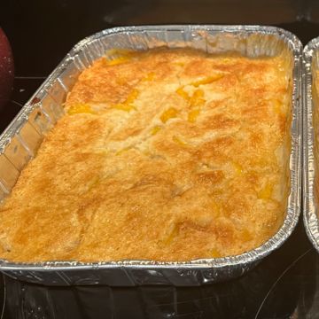 Homemade Peach Cobbler