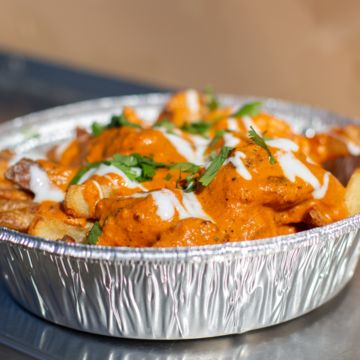 Butter Chicken Fries