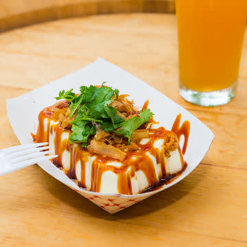Cold silky tofu 