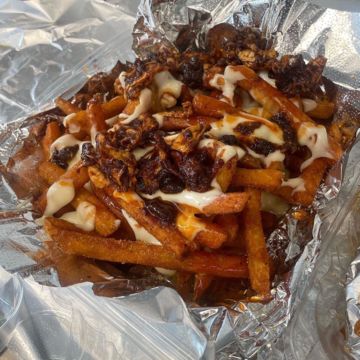 BBQ chicken fries