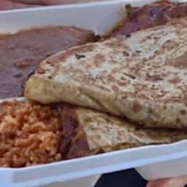 Quesadilla Plate