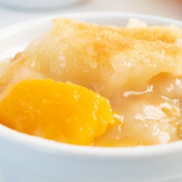 Peach cobbler 