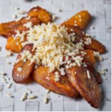 Fried Plantain W/Cheese