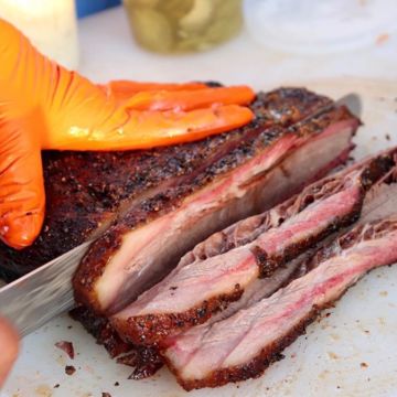 Whole Pecan Smoked Brisket