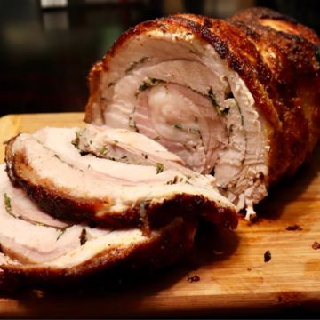 Smoked Porchetta