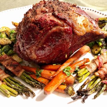 Smoked Prime Rib Roast