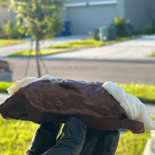 Chocolate covered Cannolo