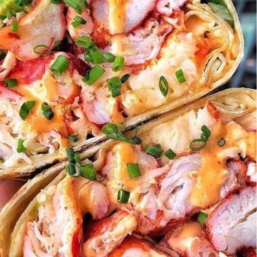 Lobster burrito