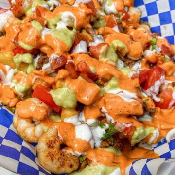 Baja shrimp fries