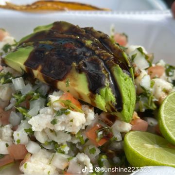 Fish ceviche bowl 