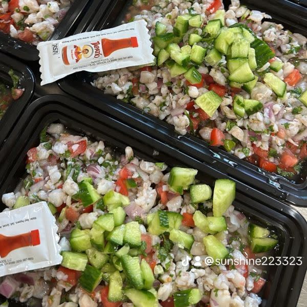 Shrimp ceviche