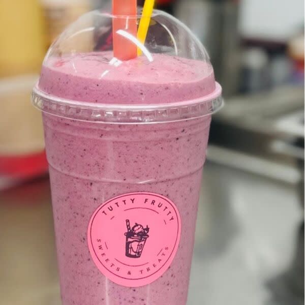 Purple paradise smoothie