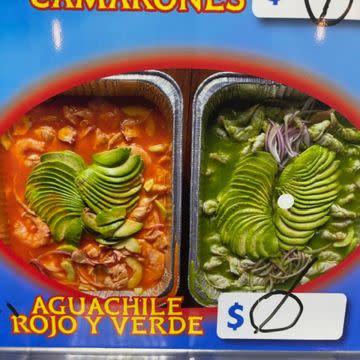 Aguachile Rojo Y Verde