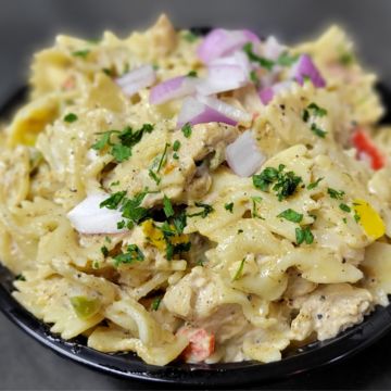 Jerk Chicken Pasta Salad