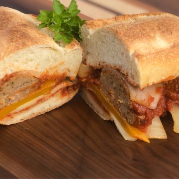 Pete's Meatball Sandwich