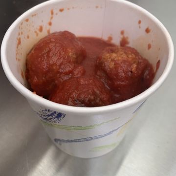 Cup O' Meatballs