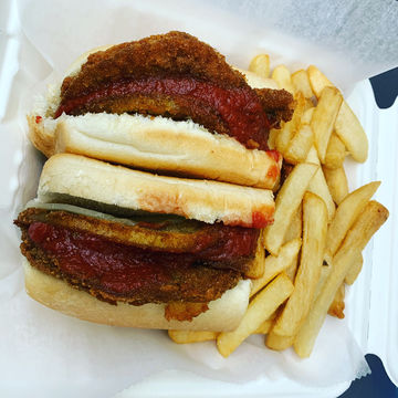 Egg Plant Parm Sub