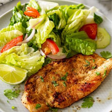 Juicy chicken breast