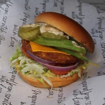 Green Bay Veggie Burger (V)