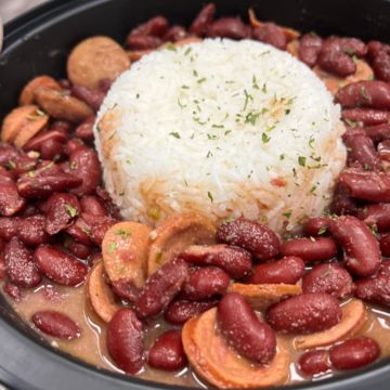 Red Beans Sausage and Rice
