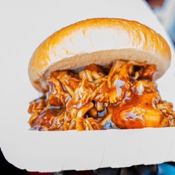 Bourbon Chicken Sandwich