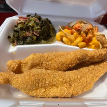Southern fried catfish
