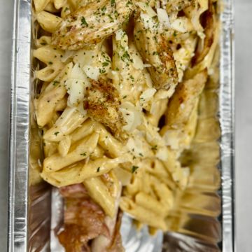 Mardi Gras Pasta Leg