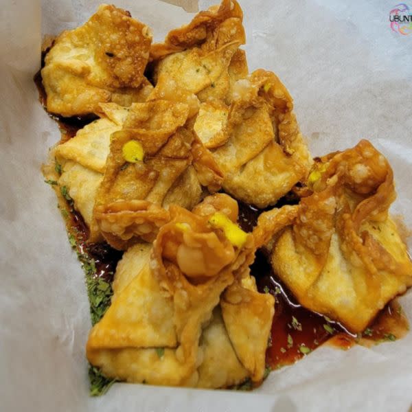 Coconut Curry Crab Rangoons