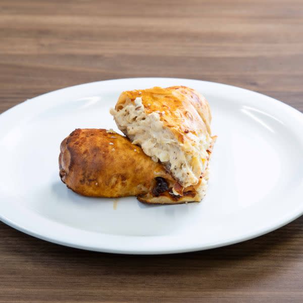 Crab Stuffed Pretzel Log 