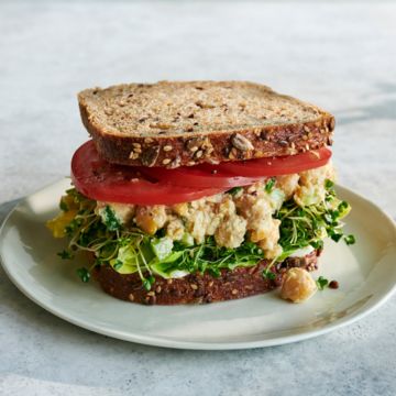 Chickpea Salad Sandwich or Wrap