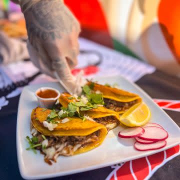 3 Brisket Birria Tacos 